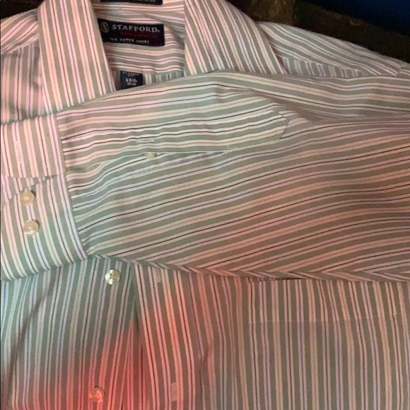 CK & Stafford 3 long sleeve button up Dress shirts - Picture 4 of 8